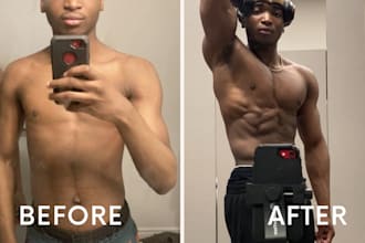 create a fat loss workout and meal plan for busy professionals