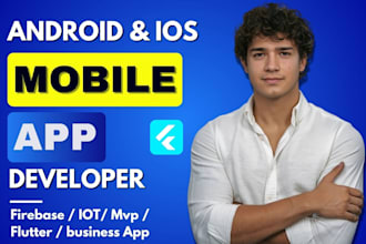 develop flutter mobile app flutter app android ios app firebase flutter firebase