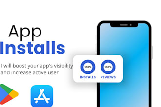 do organic app promotion app install app download mobile app marketing