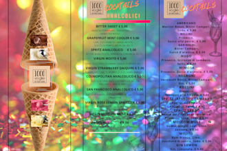 creero un menu professionale per ristoranti e bar