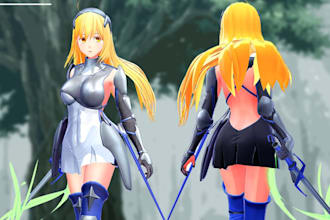 custom vrchat avatar vr character 3d vrchat avatar model vrc furry avatar vrchat