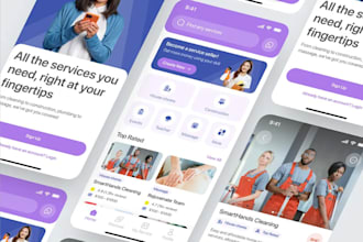 build you on demand service provider app, handyman, home service, cleaning app