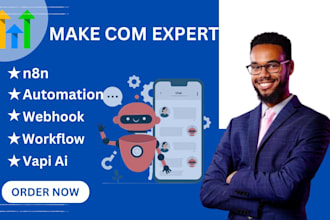 build make com automation made com n8n automation api integration vapi ai