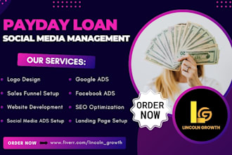 be your payday loan social media marketing manager active business