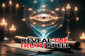 cast a reveal truth and confession spell