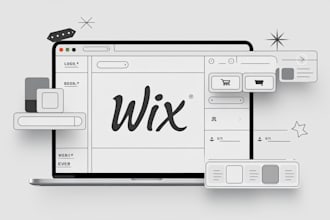 build a wix ecommerce website, business website, wix store, and wix shop