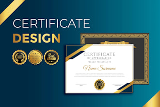 create professional diploma, custom certificate designs