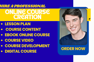 write online course content, course development, online course creation ecourse