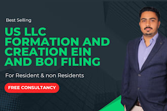 do US llc registration, ein, boi for your US llc formation