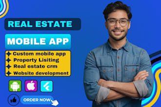 build real estate app, property listing app, real estate mobile app, agent app
