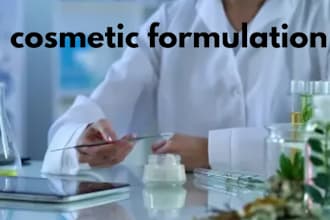 be your cosmetic formulation chemist, cosmetic formulator, perfume formulation