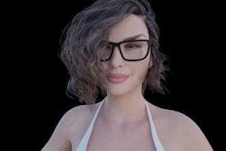 revamp 3d model from human photo,sexy character,nsfw model,animate 3d for rokoko