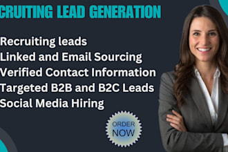 collect recruiting lead generation, recruiting email list