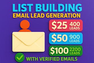 verified b2b prospect email list for targeted lead generation