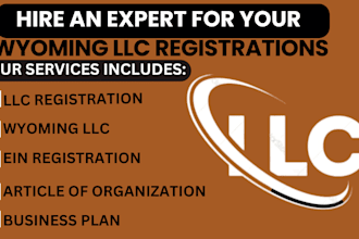 register your wyoming llc obtain ein for non US and US owner in 24 hours