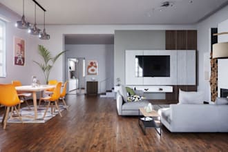 renovate 3d archiviz villa, mansion interior, render  two story, ground floor