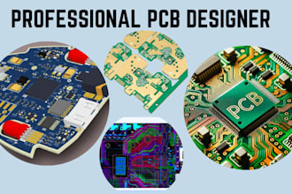 pcb layout circuit board  design schematic diagram using kicad eagle fushion360