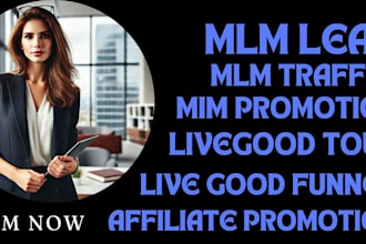 superfast MLM promotion leads MLM traffic network marketing