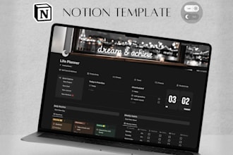 create custom notion template, business project management, notion expert