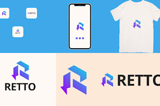 design a modern timeless tech, saas, crypto, ai, and startup logo with favicon