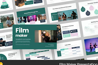 design film and movie pitch deck presentation