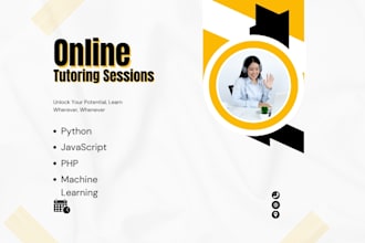 be your python, javascript, PHP and cpp teacher