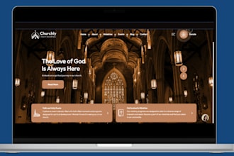 build a church website, church ministry website, church, charity website