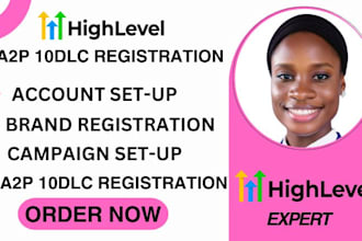 a2p 10dlc registration gohighlevel integration and automation twilio setup