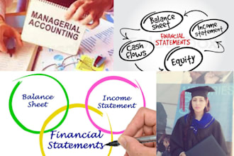 do managerial, cost, and financial accounting tasks and bookkeeping