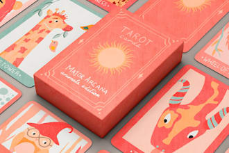 draw digital illustration educational memory animal kids card design flashcards