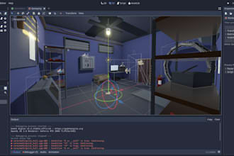 create a fully functional 3d godot game for you