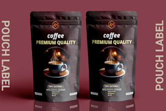 do wine, supplement, pouch label and packaging design for your product