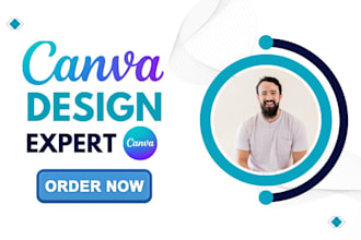 be canva expert of canva templates , canva flyer, canva ebook in 24hr