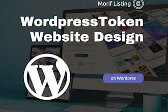 do design a crypto website, token website, ico presales website