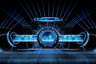 do 3d cgi realistic event centre design,nightclub party,concert shows lighting