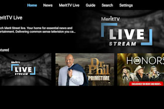 develop fantastic samsung tv , lg web tv app, live streaming tv app, smart tv