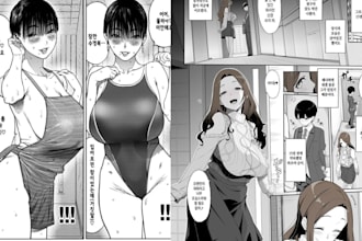 draw manga storyboard animation anime doujin style with original character