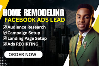 generate high quality leads for your home remodeling business using facebook ads