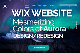 wix website design redesign wix velo website design business wix website