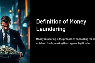 create aml and kyc training material and presentations
