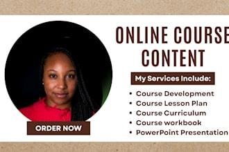create ebook online course workbook whiteboard video course curriculum course