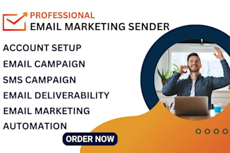 setup email and sms marketing automation with sender