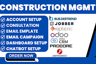 setup jobprogress buildertrend odoo zoho crm repfabric housecall pro integration