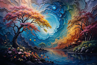 paint acrylic custom paintings for you