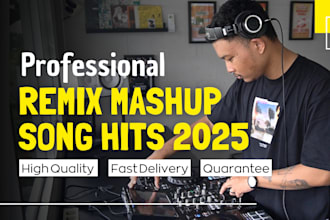 create an epic music mashup dj sets, wedding, dance and more