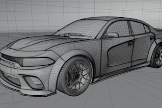 create 3d car model perfect for 3d car design for 3d printing 3d car renders