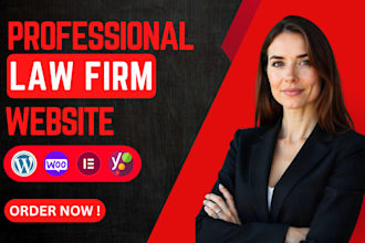 design attorney, lawyer and law firm wordpress website