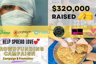 generate active usa backer donor list crowdfunding campaign gofundme kickstarter