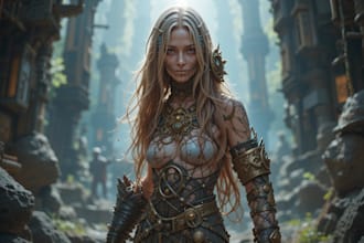 create amazing d or dnd character for you