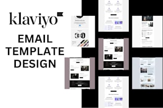 design klaviyo email template and klaviyo email flows, effective template design